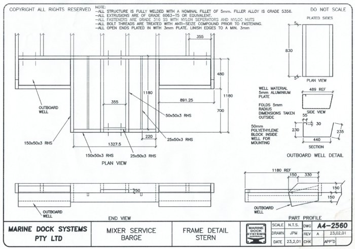 Moving Craft, Effluent Treatment